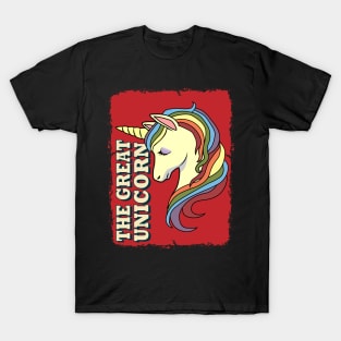 Colorful Vintage Unicorn T-Shirt